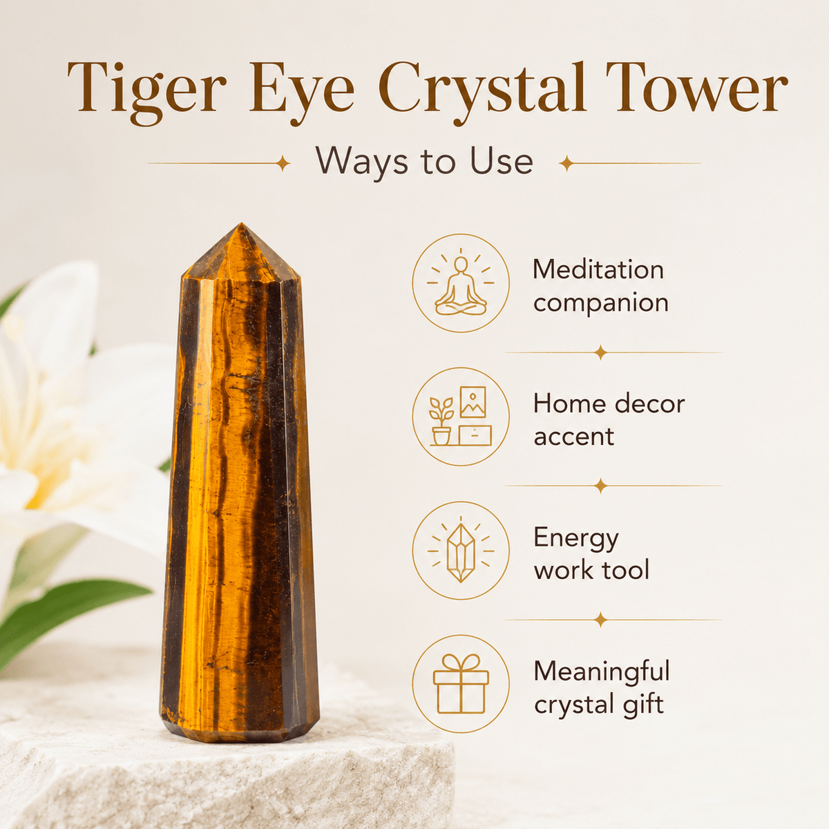 Tiger Eye Tower Point (Focus and Fear)