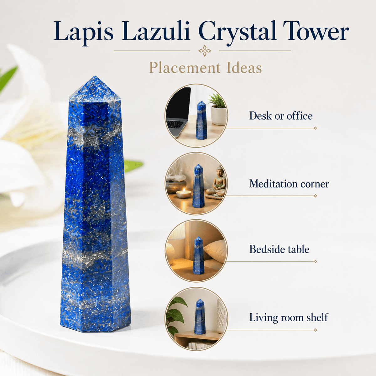 Lapis Lazuli Tower Point (Wisdom and Communication)