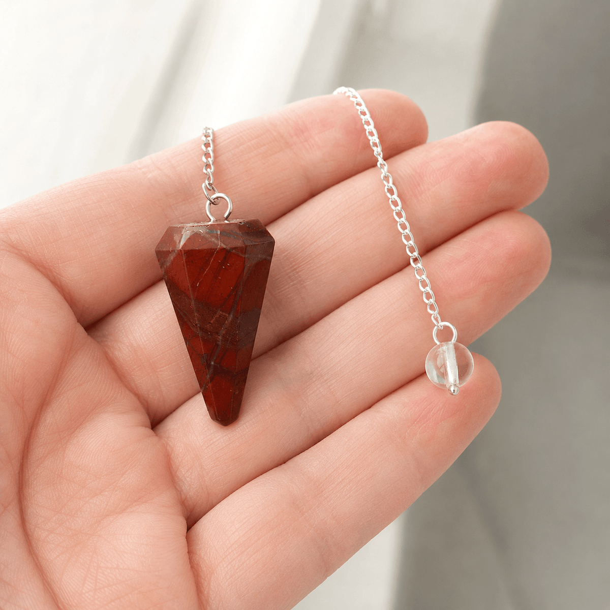 Red Jasper Pendulum (Generosity and Manifestation )
