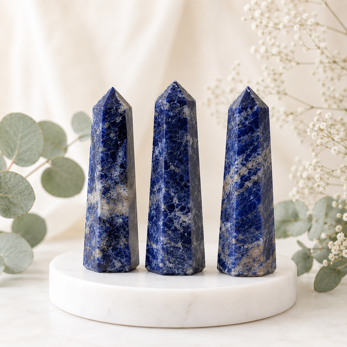 Sodalite Tower Point (Self-Esteem and Self-Acceptance)
