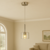 Trans Globe Lighting-PND-992-5 Inch 5W 1 Light LED Drop Pendant Polished Chrome