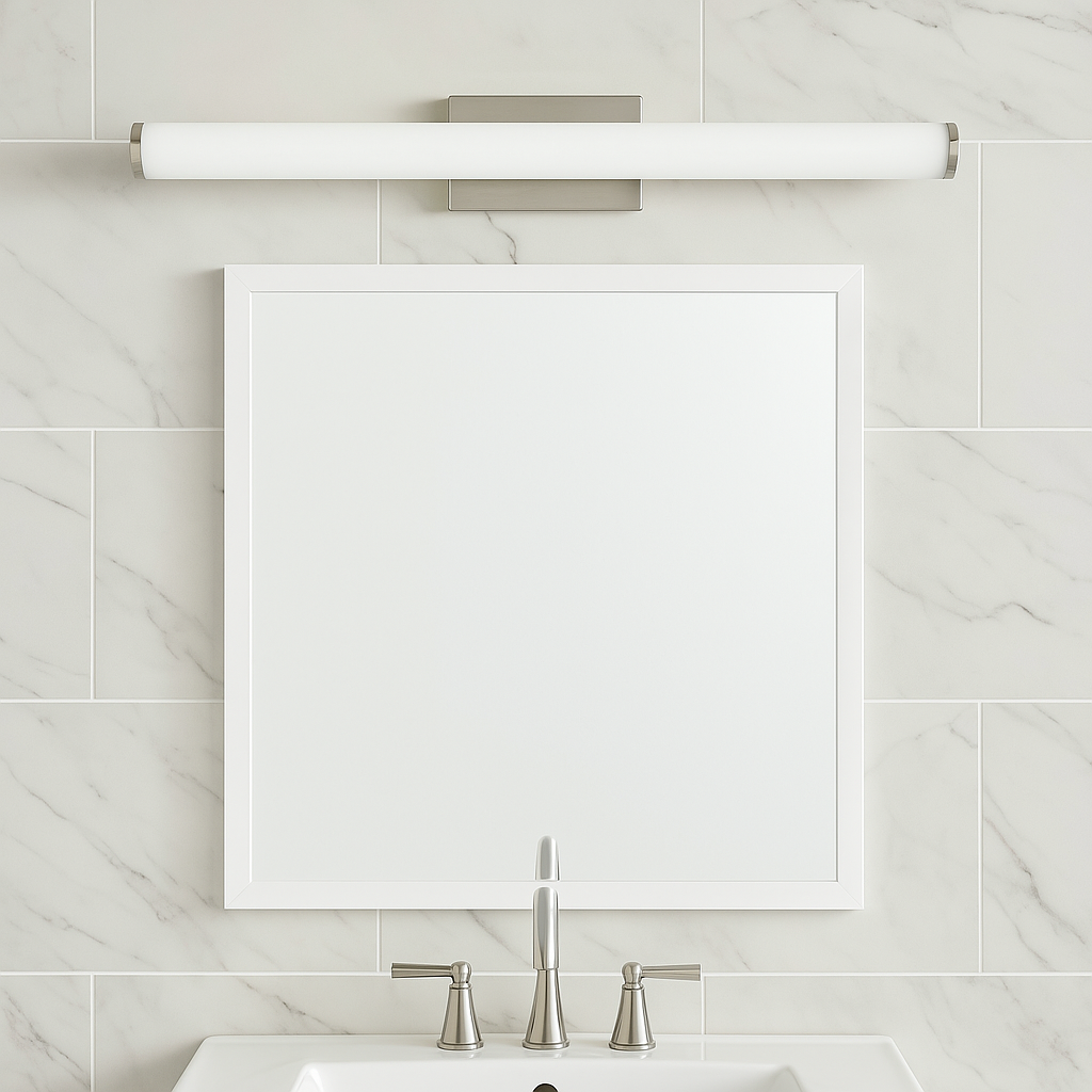 Sea Gull Lighting 49217BLE-962 48 inch 2-Light Bath Vanity Light, Brushed Nickel