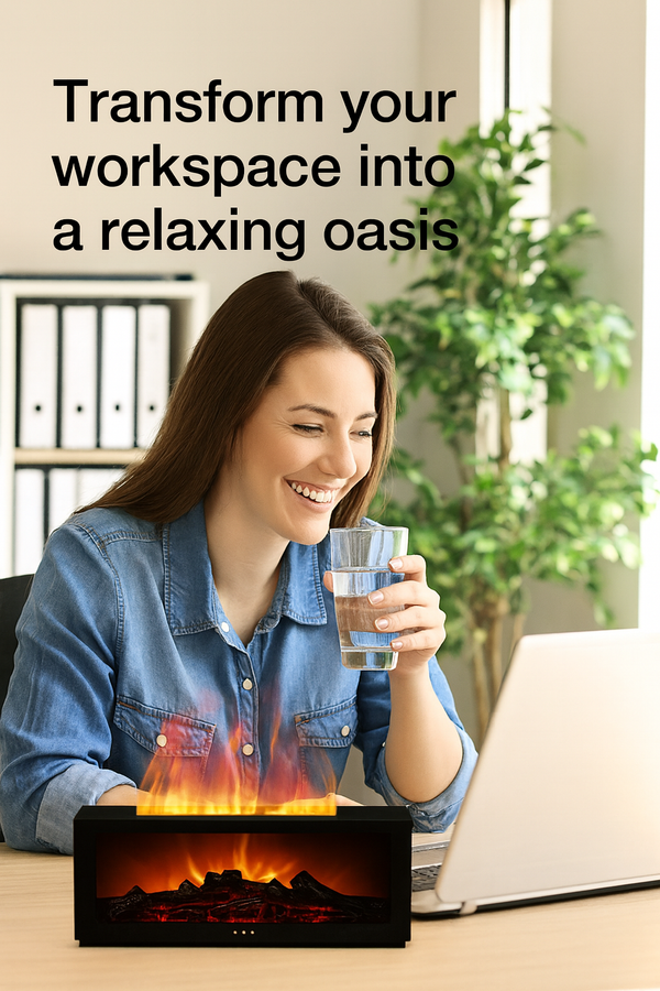 Flame Aromatherapy Diffuser - Ultimate Relaxation GOODSPHORIA.COM