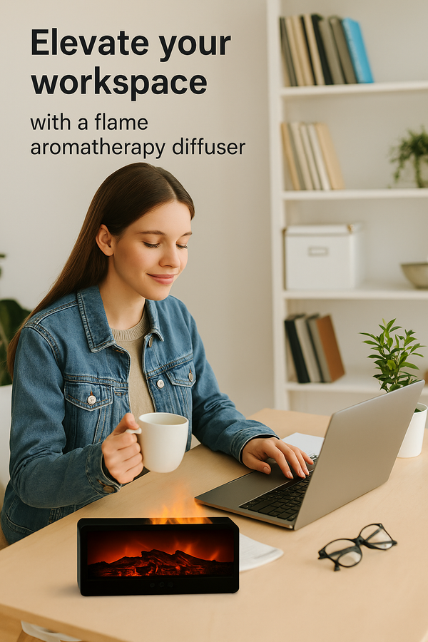 Flame Aromatherapy Diffuser - Ultimate Relaxation GOODSPHORIA.COM