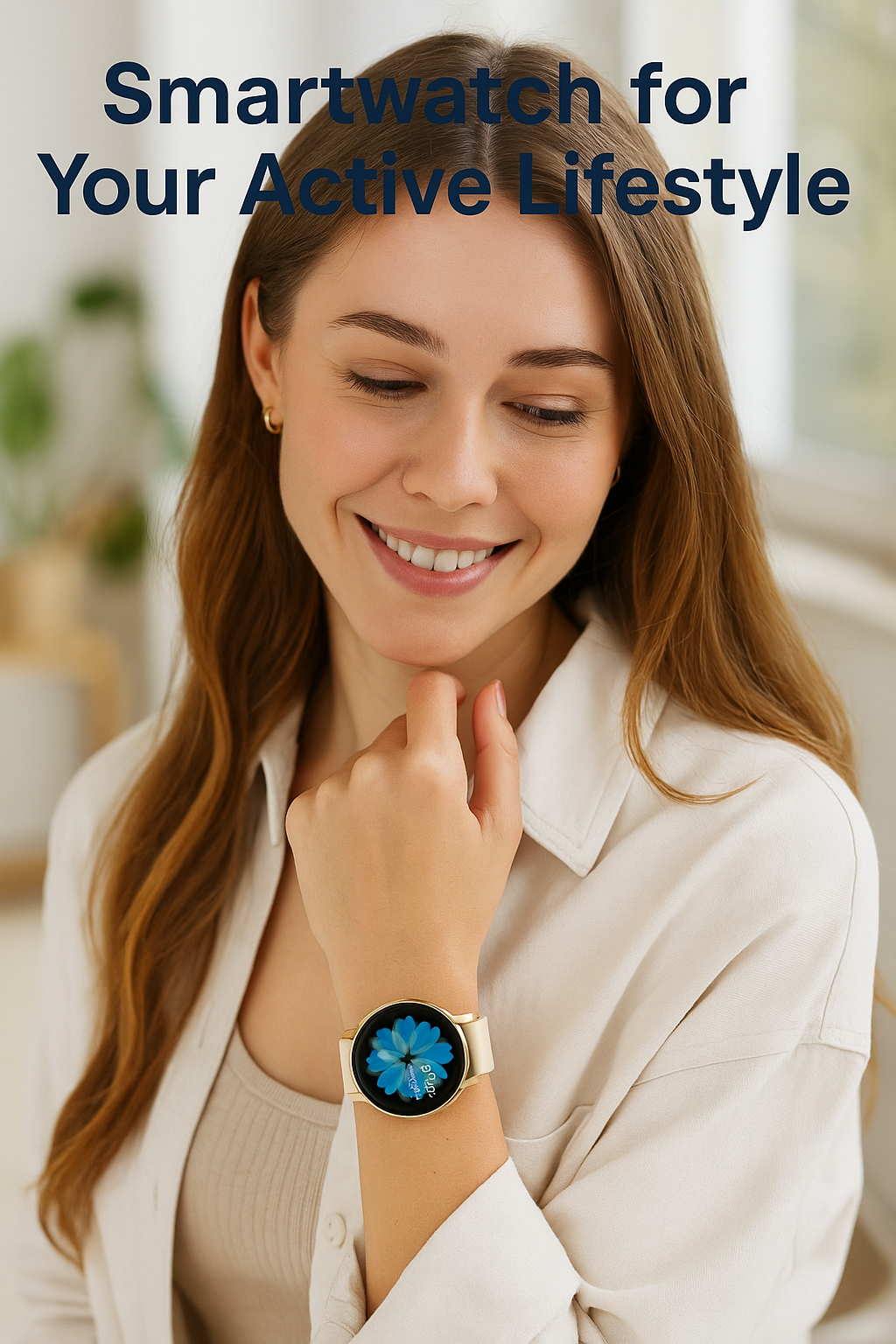 Glam Connect Smartwatch - Bluetooth Calls & Health Monitoring GOODSPHORIA.COM