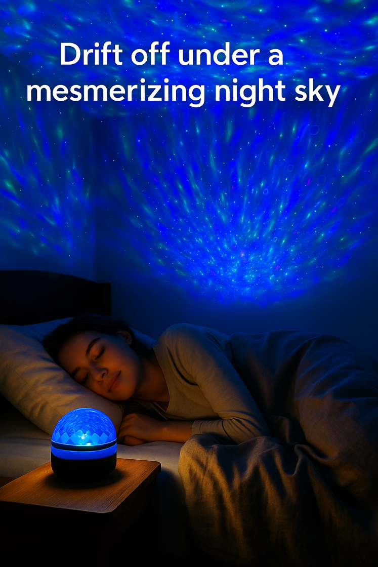 LED Galaxy Projector - Starry Night Light & Aurora Effects GOODSPHORIA.COM