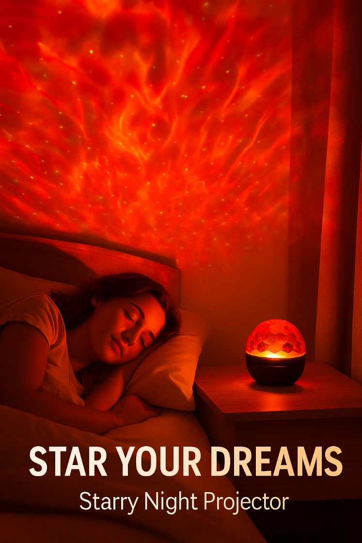 LED Galaxy Projector - Starry Night Light & Aurora Effects GOODSPHORIA.COM