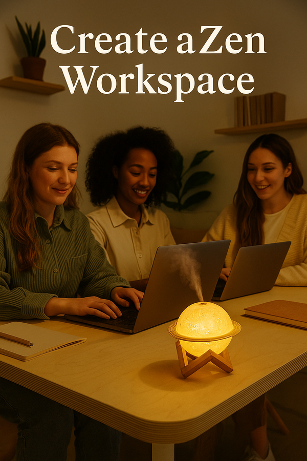 Moon Lamp Humidifier - 3D LED Night Light & Air Wellness GOODSPHORIA.COM