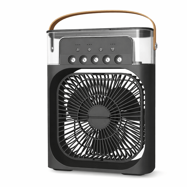 Compact Air Cooler | 3-in-1 Evaporative Cooler Fan with Adjustable Speeds | USB Powered for Personal Comfort
