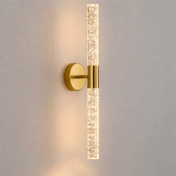 Nordic Crystal Rod LED Wall Lamp Bedroom Bedside Living Room AC85-265V Light