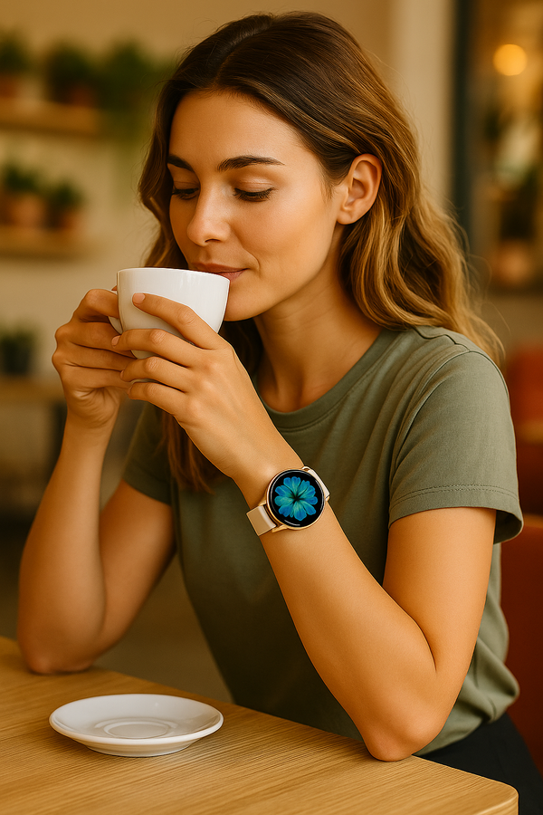 Glam Connect Smartwatch - Bluetooth Calls & Health Monitoring GOODSPHORIA.COM
