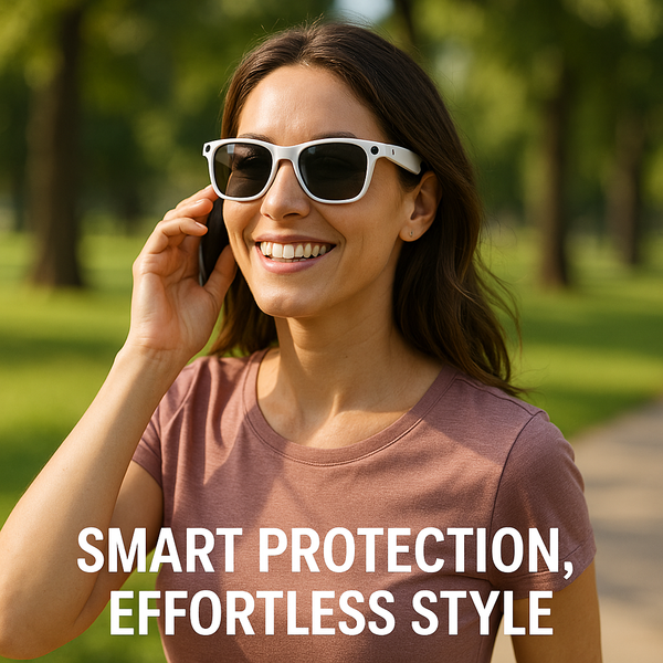 Smart Photochromic Glasses with AI Camera GOODSPHORIA.COM