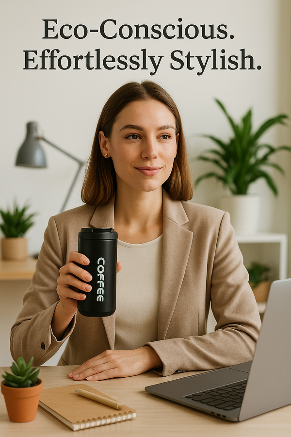 Thermal Travel Mug - Leak-Proof Stainless Steel GOODSPHORIA.COM