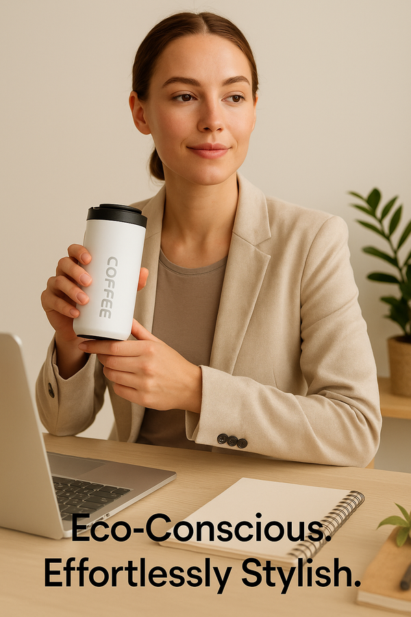 Thermal Travel Mug - Leak-Proof Stainless Steel GOODSPHORIA.COM