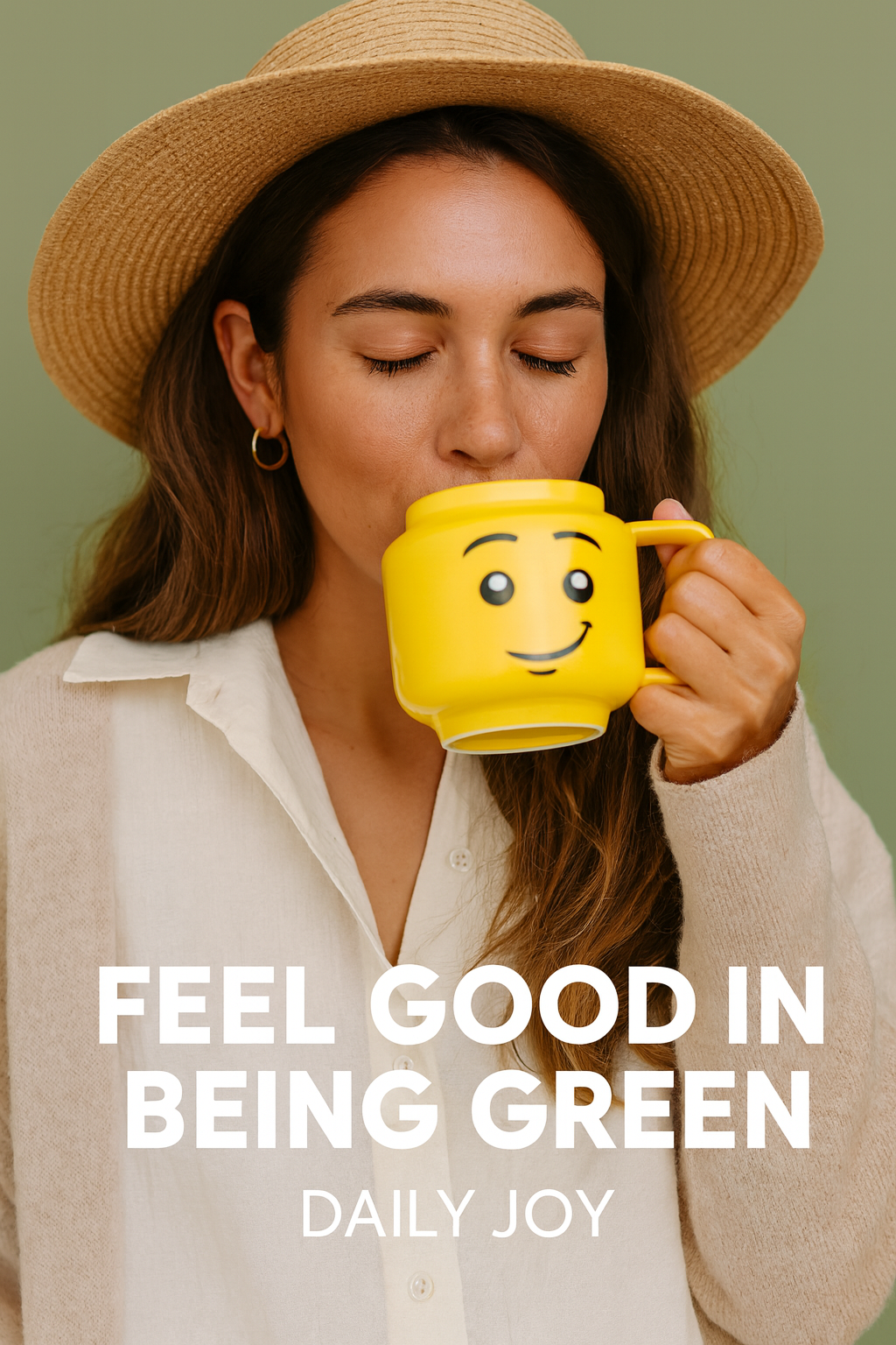 Cartoon Ceramic Mug - Daily Joy & Smile Moments | GOODSPHORIA GOODSPHORIA.COM