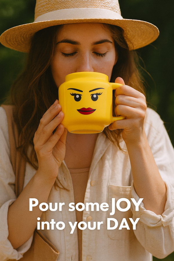 Cartoon Ceramic Mug - Daily Joy & Smile Moments | GOODSPHORIA GOODSPHORIA.COM