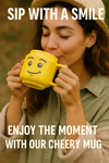 Cartoon Ceramic Mug - Daily Joy & Smile Moments | GOODSPHORIA