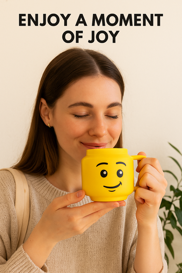 Cartoon Ceramic Mug - Daily Joy & Smile Moments | GOODSPHORIA GOODSPHORIA.COM