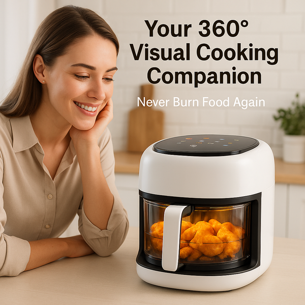 Air Fryer - Your 360° Visual Cooking Companion - Never Burn Food Again GOODSPHORIA.COM