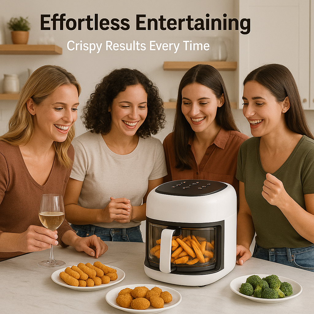 Air Fryer - Your 360° Visual Cooking Companion - Never Burn Food Again GOODSPHORIA.COM