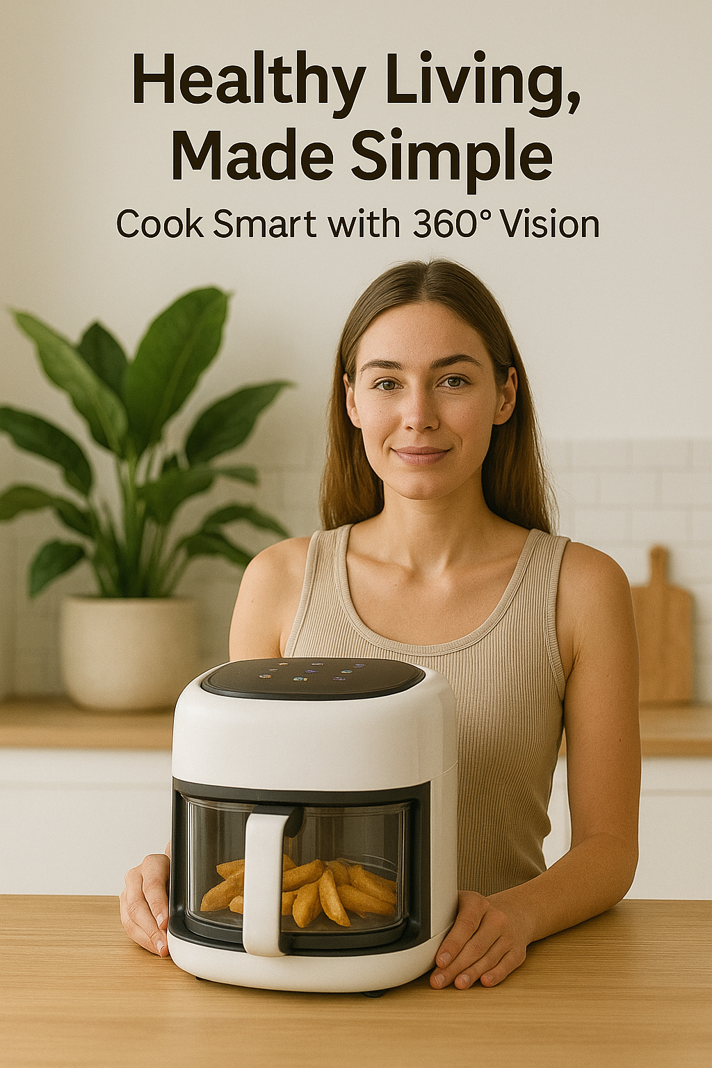 Air Fryer - Your 360° Visual Cooking Companion - Never Burn Food Again GOODSPHORIA.COM