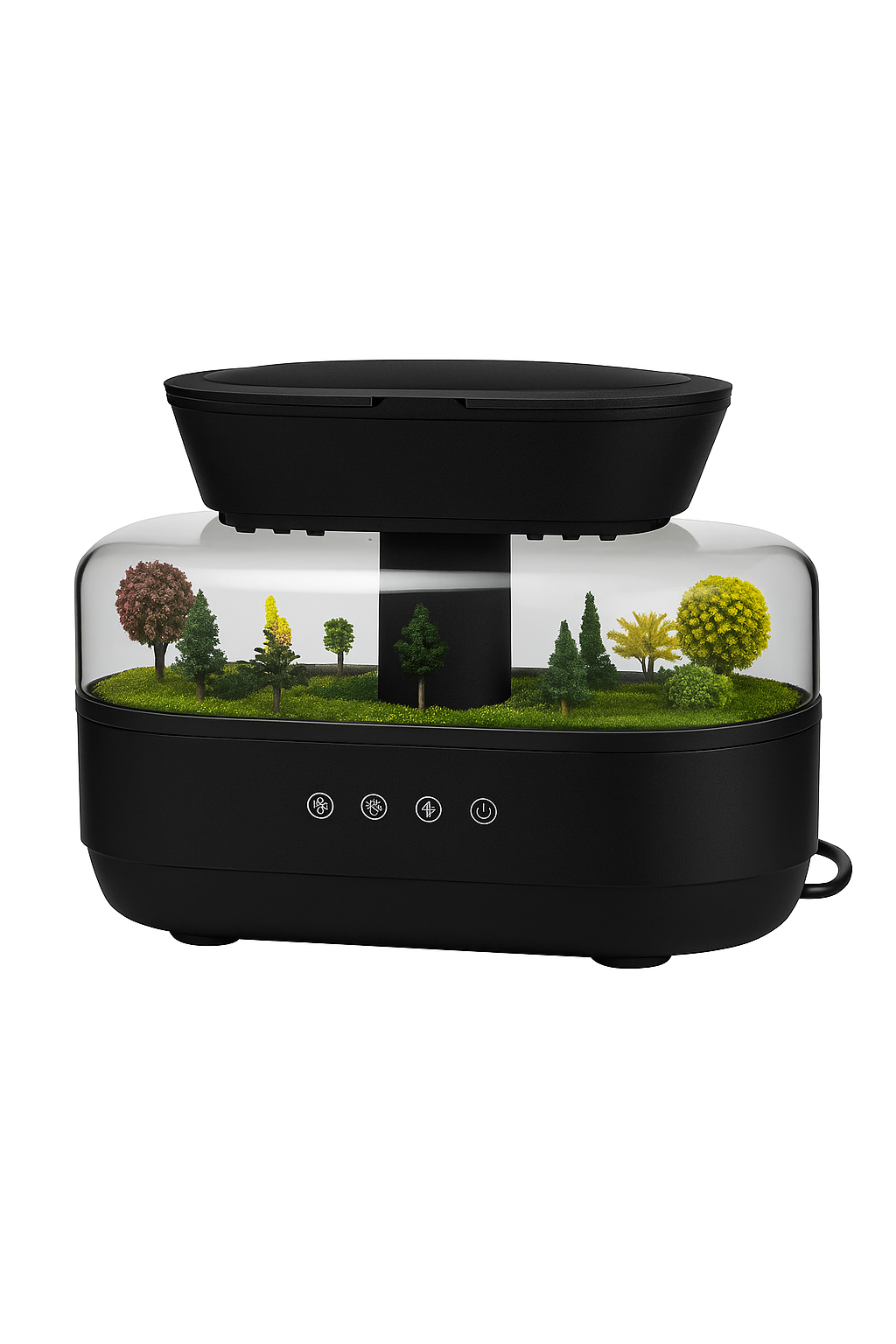 Raindrop Wellness Humidifier with LED & White Noise GOODSPHORIA.COM