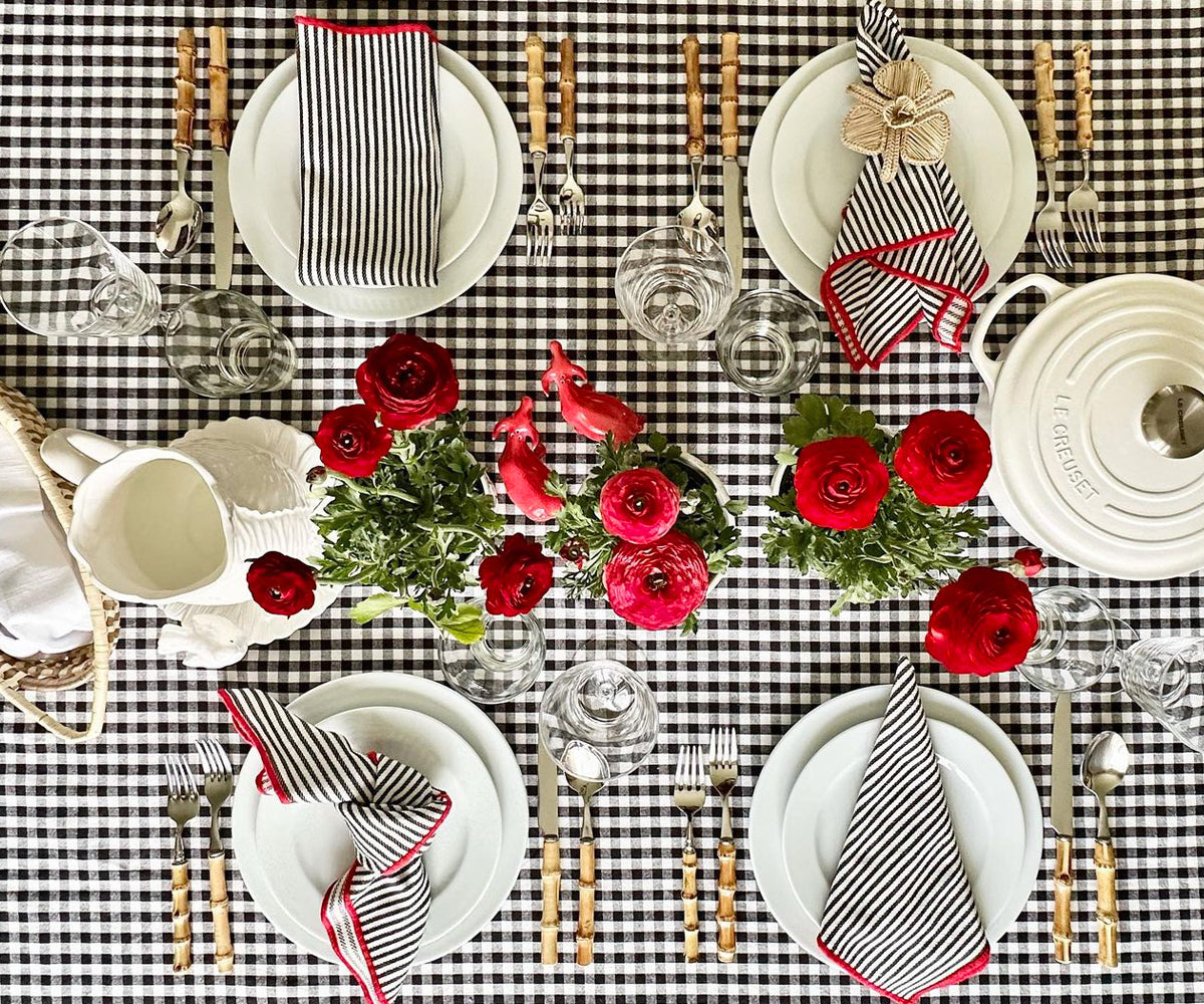Gingham Tablecloth - Checkered Tablecloth