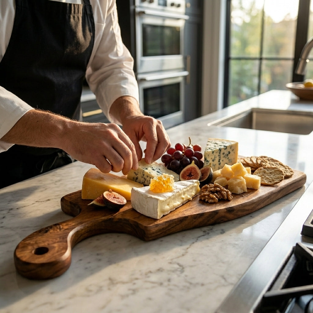 House of Avana Mango Wood Cheese Platter
