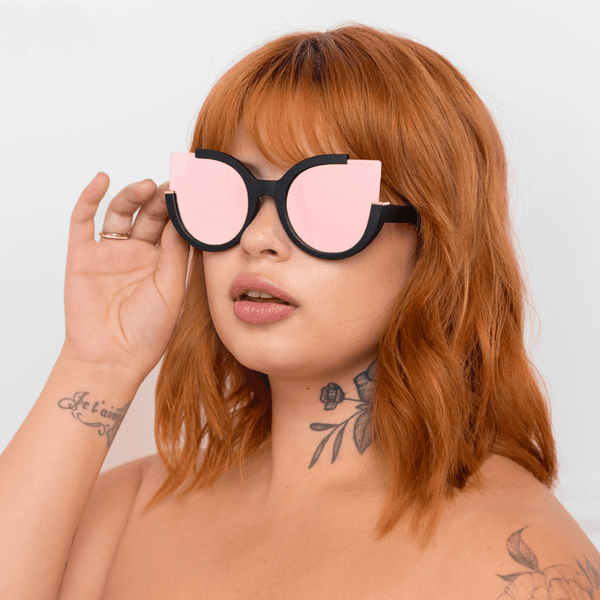 Chloe - Black - Rose Gold