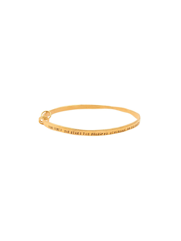 Chocolate & Steel Three Ring Bangles 