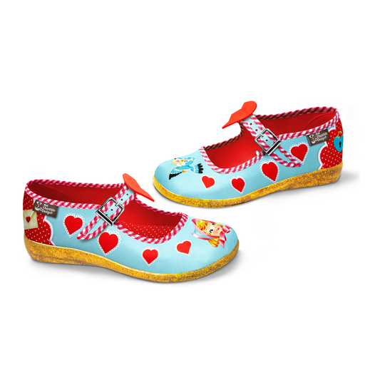 Hot Chocolate Design Be Mine Mary Jane Flats