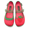 Chocolaticas® Berry Bliss Women's Mary Jane Flat