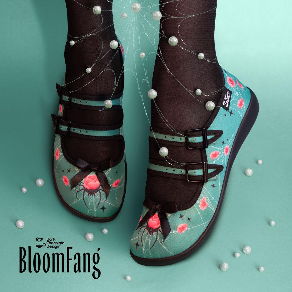 Bloomfang Hot Chocolate Mary Jane Flats – Women's