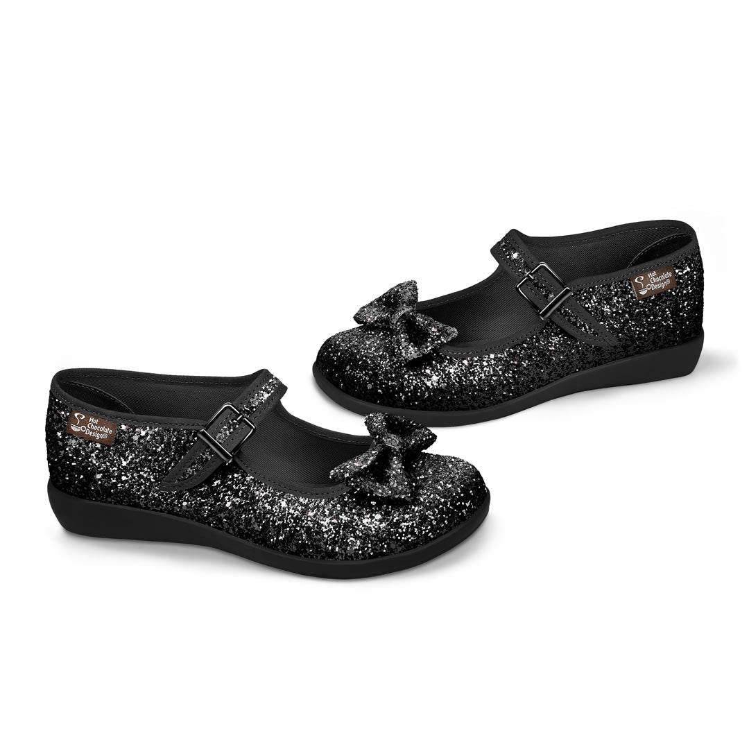 Hot Chocolate Design DARK SIDE OF THE RAINBOW Mary Jane Flat - only in US6