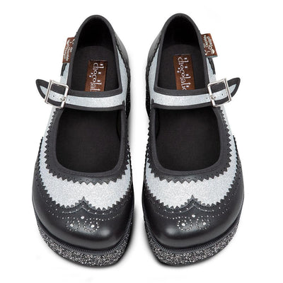 Chocolaticas® Havana Glitter Women's Mary Jane Platform
