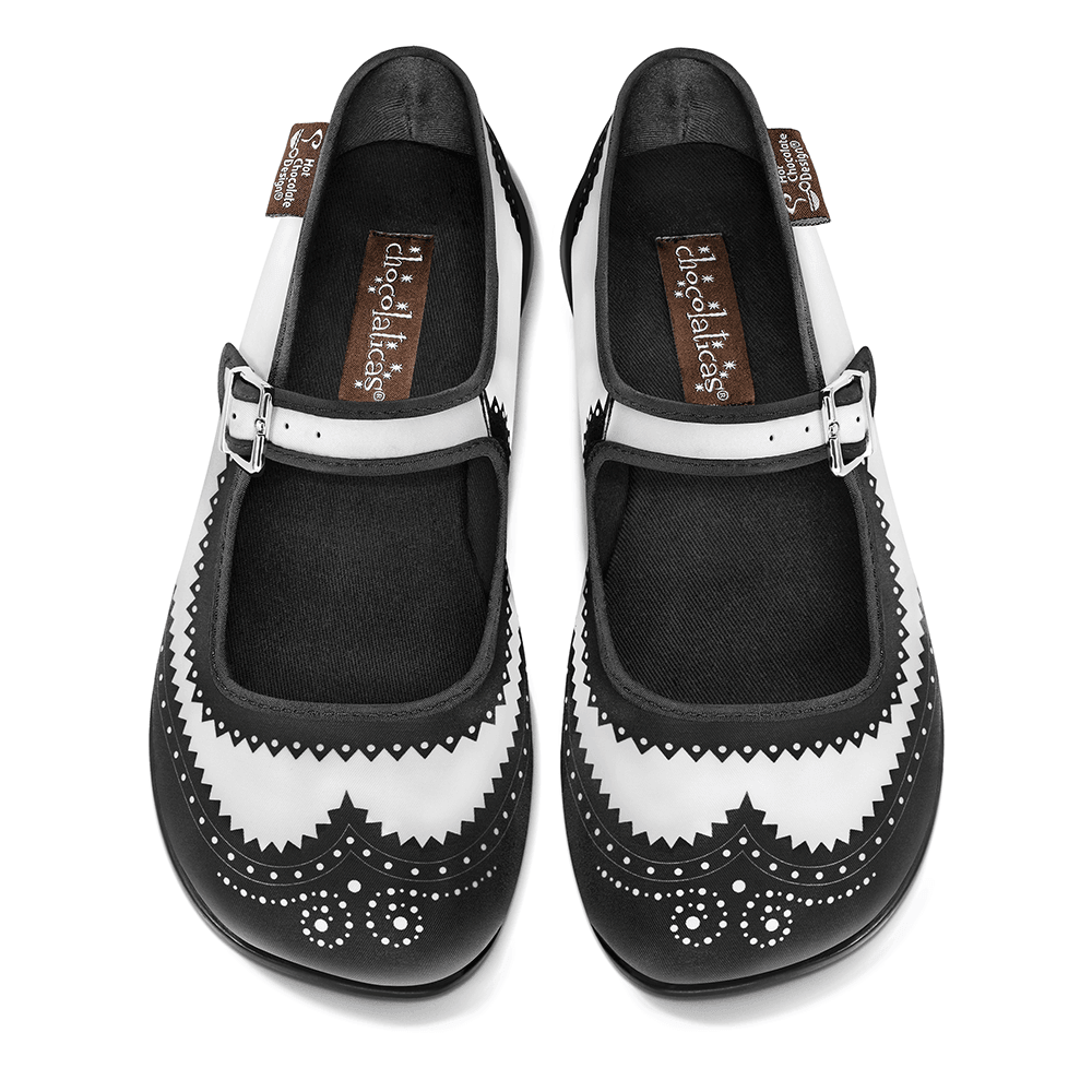 Havana Women's Mary Jane Flats – Printed Fabric