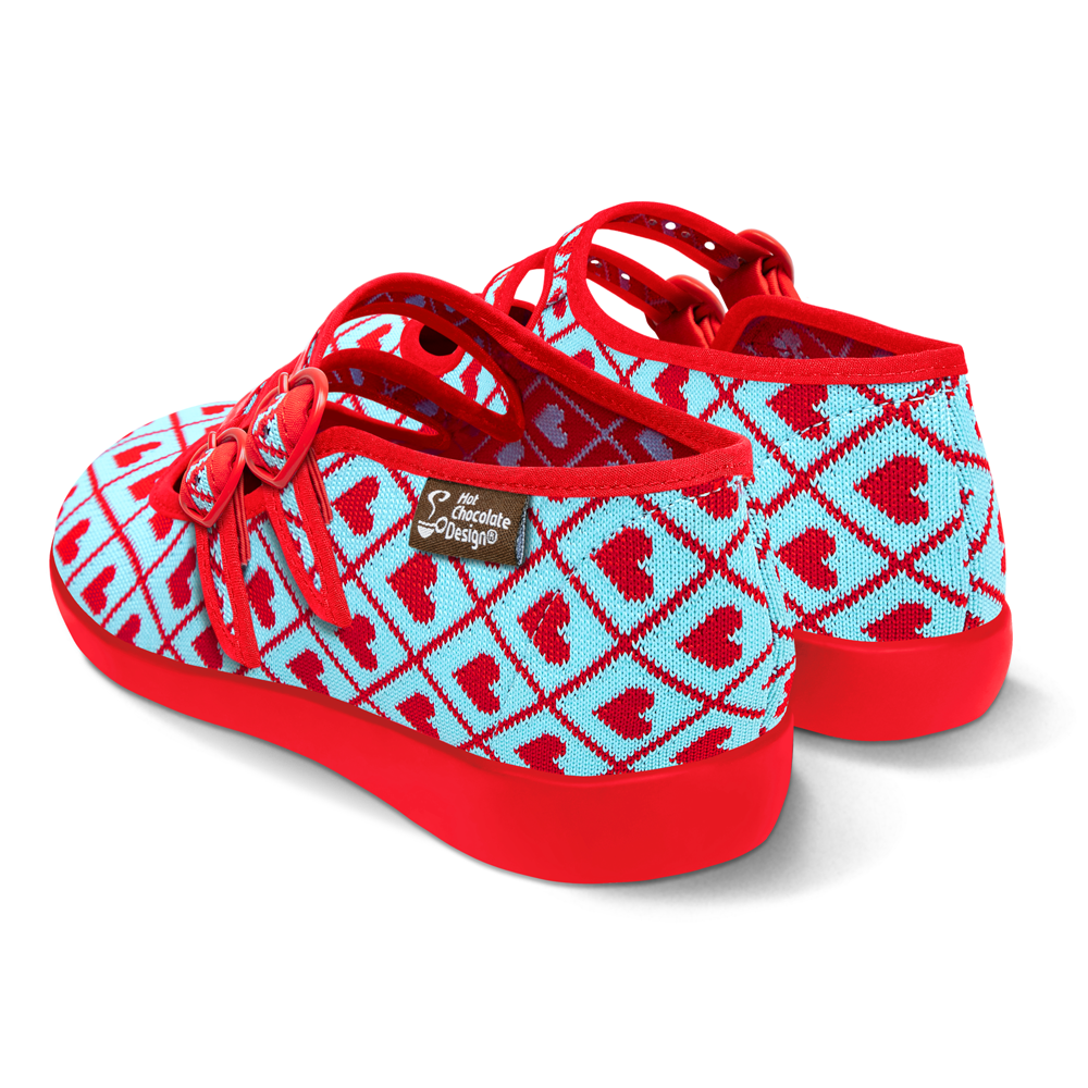 Hot Chocolate Design I Wove You Mary Jane Flat - Only in Size 12