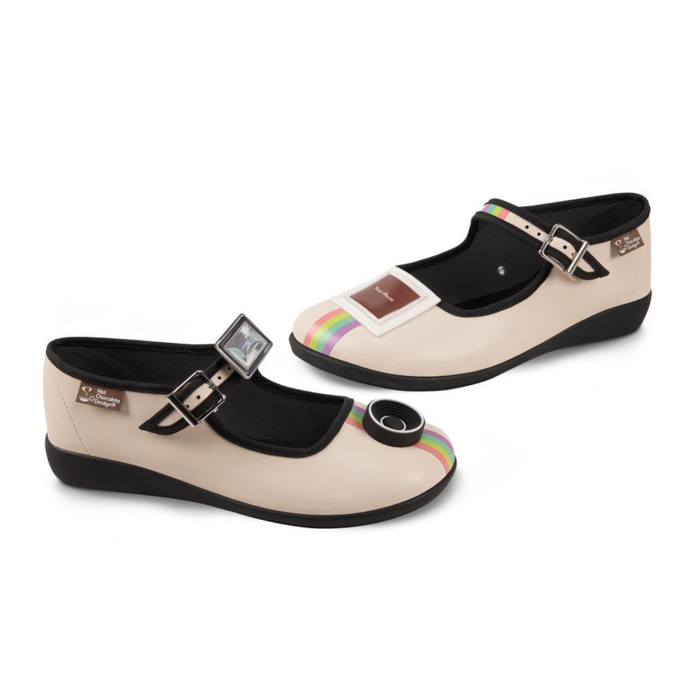 Instant Memories Hot Chocolate Mary Jane Flats