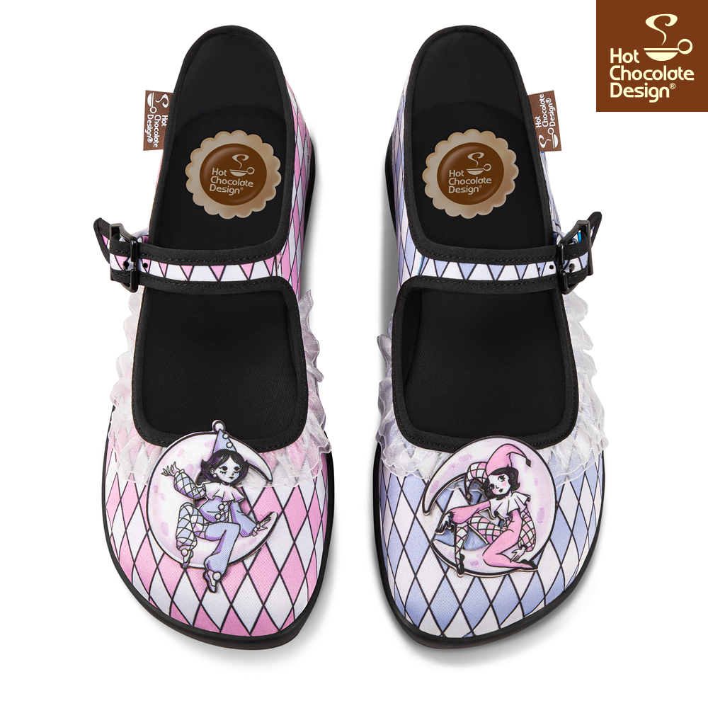 Chocolaticas® Masquerade Women's Mary Jane Flat