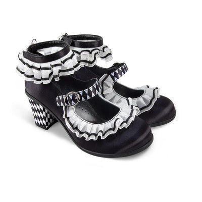 Chocolaticas® Mid Heels Arlequin Women's Mary Jane Pump
