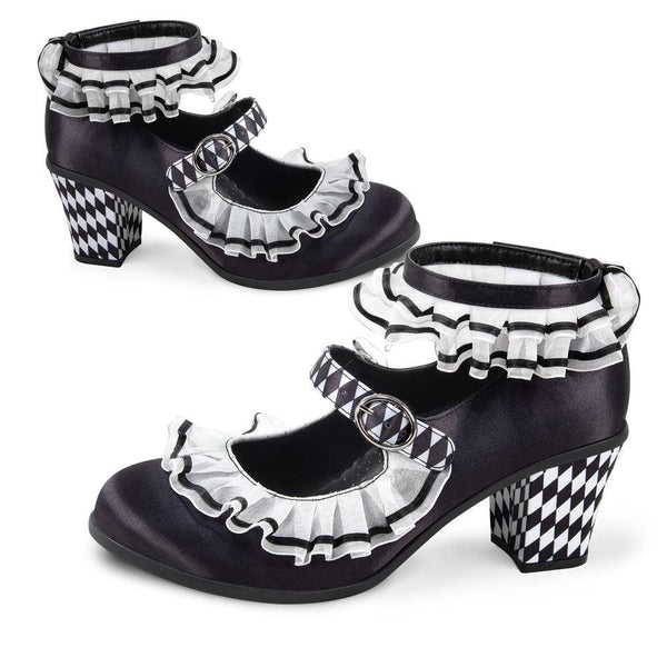 Chocolaticas® Mid Heels Arlequin Women's Mary Jane Pump