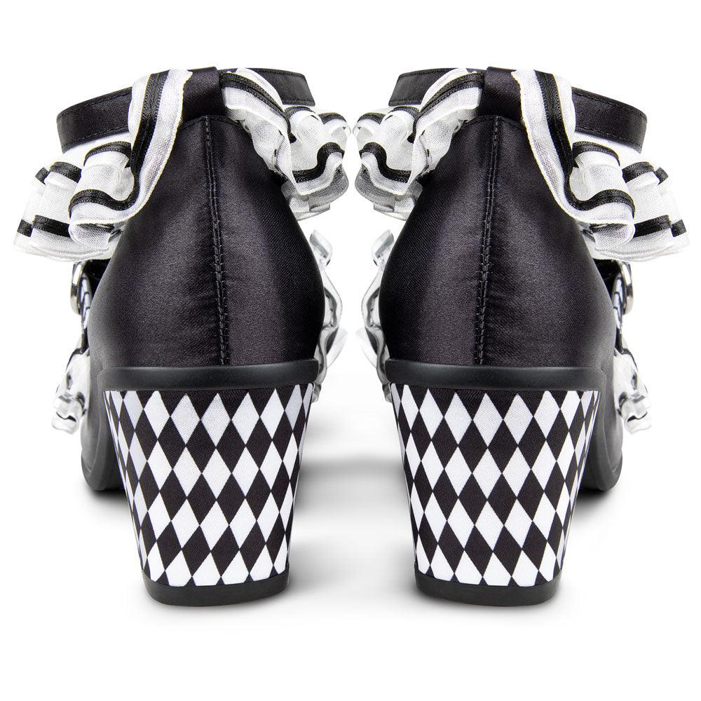 Chocolaticas® Mid Heels Arlequin Women's Mary Jane Pump