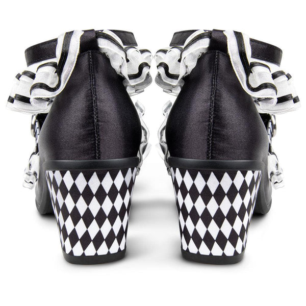 Chocolaticas® Mid Heels Arlequin Women's Mary Jane Pump