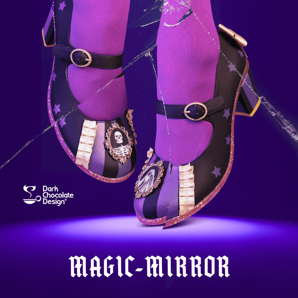 Chocolaticas® Mid Heels Magic Mirror Women's Mary Jane Pump