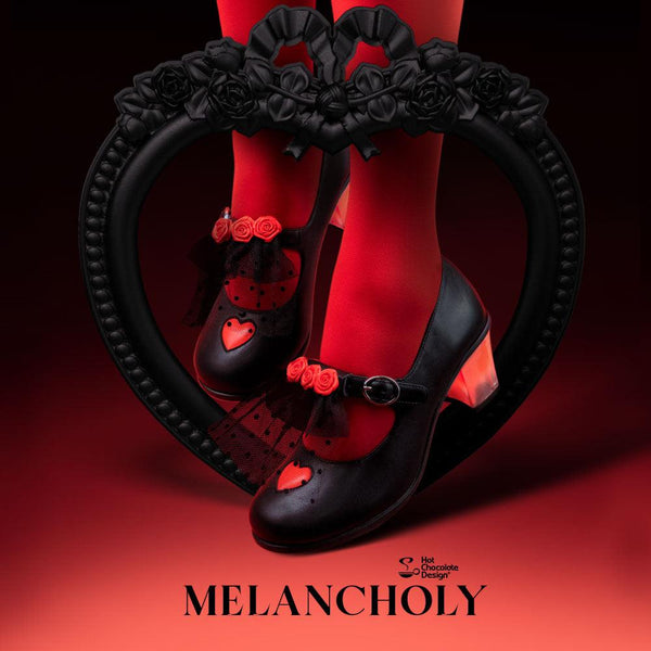 Chocolaticas® Mid Heels Melancholy Women's Mary Jane Pump