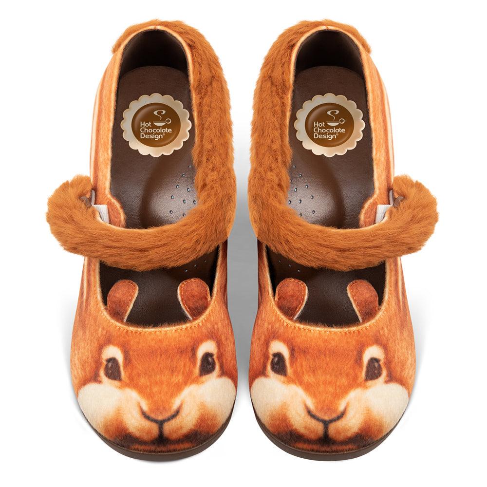 Chocolaticas® Mid Heels Nutty Cheeks Women's Mary Jane Pump