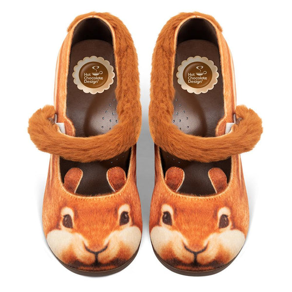 Chocolaticas® Mid Heels Nutty Cheeks Women's Mary Jane Pump