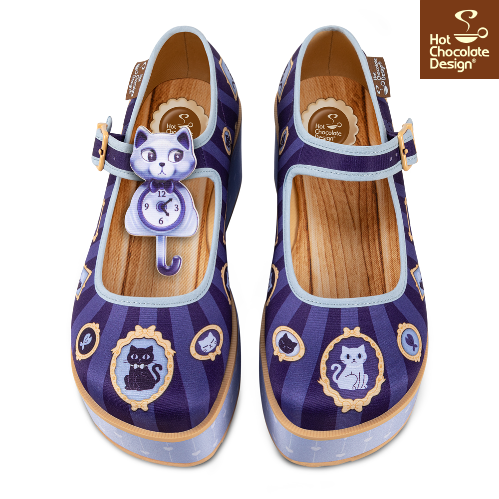 Chocolaticas® Purrfect Time Women's Mary Jane Platform