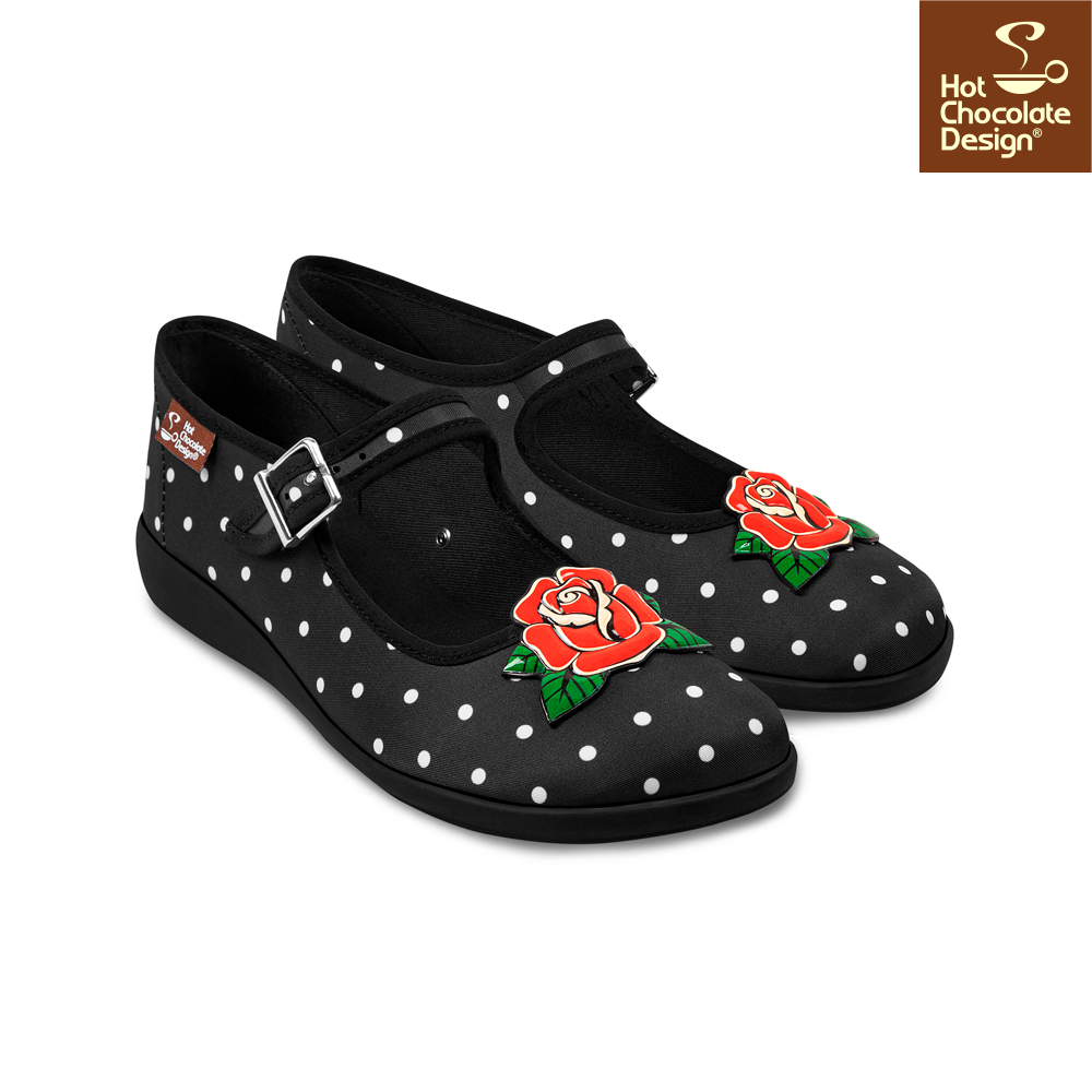 Chocolaticas® ROCKABILLY Women's Mary Jane Flat
