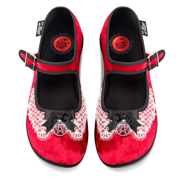 Chocolaticas® Sabrina Women's Mary Jane Flat